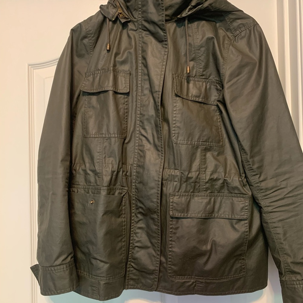Banana Republic green utility jacket. Size medium.